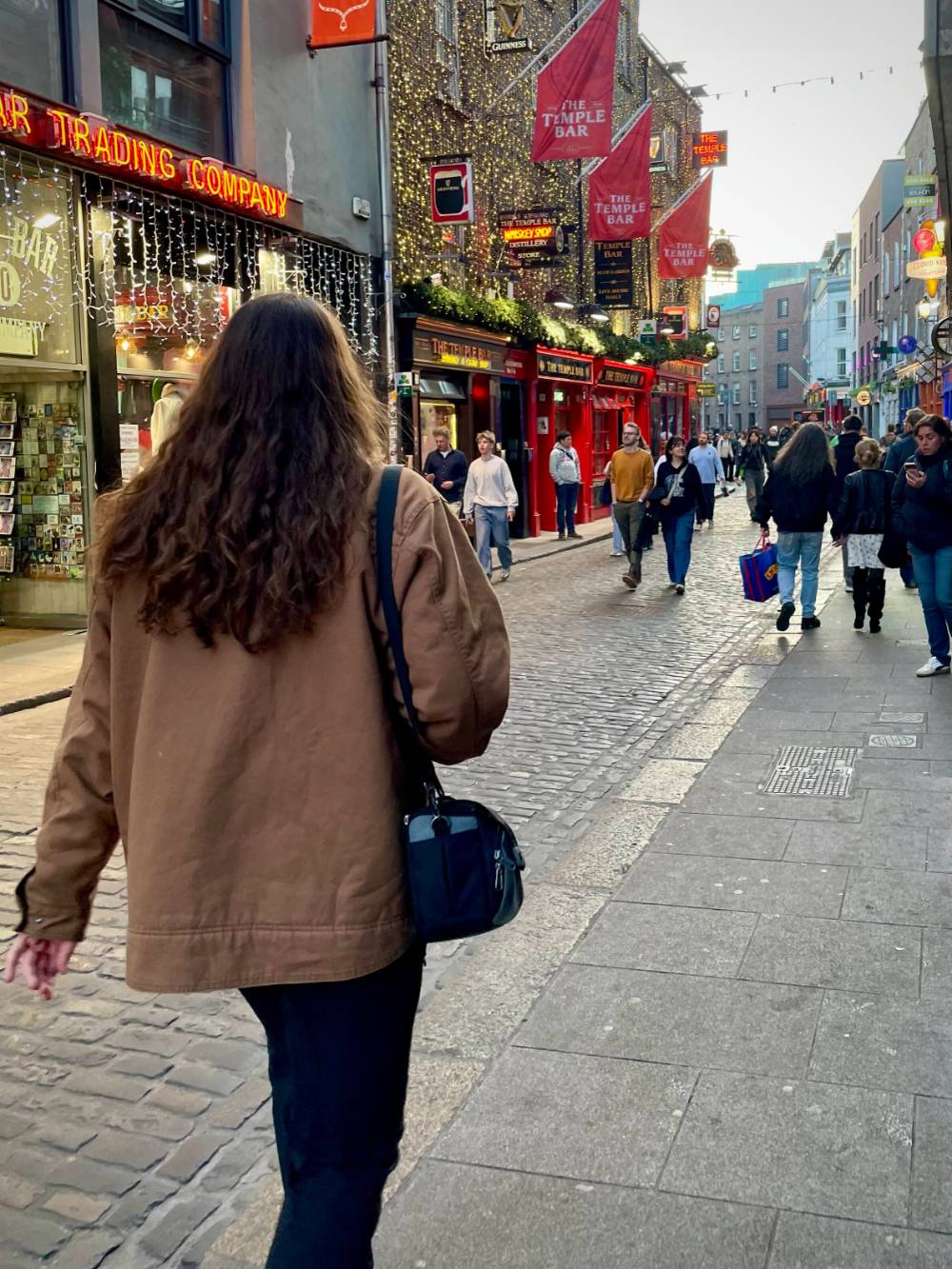 Walking the streets of Dublin